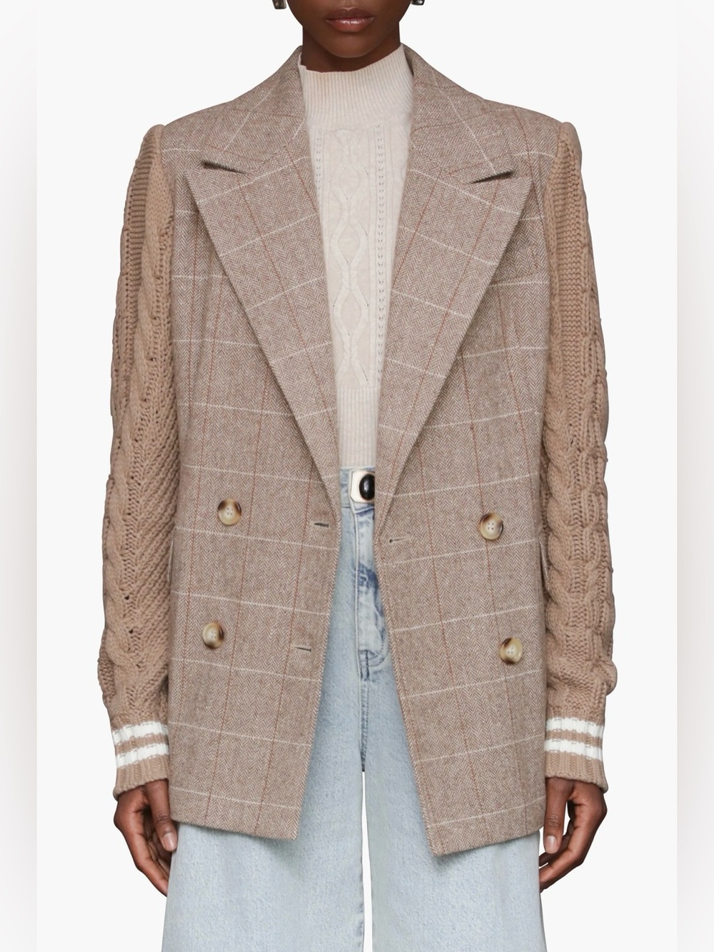 Anthropologie Avec Les Filles Sweater Blazer Jacket
